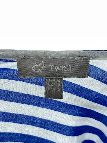 36 Beden çeşitli Renk Twist Bluz %70 İndirimli.