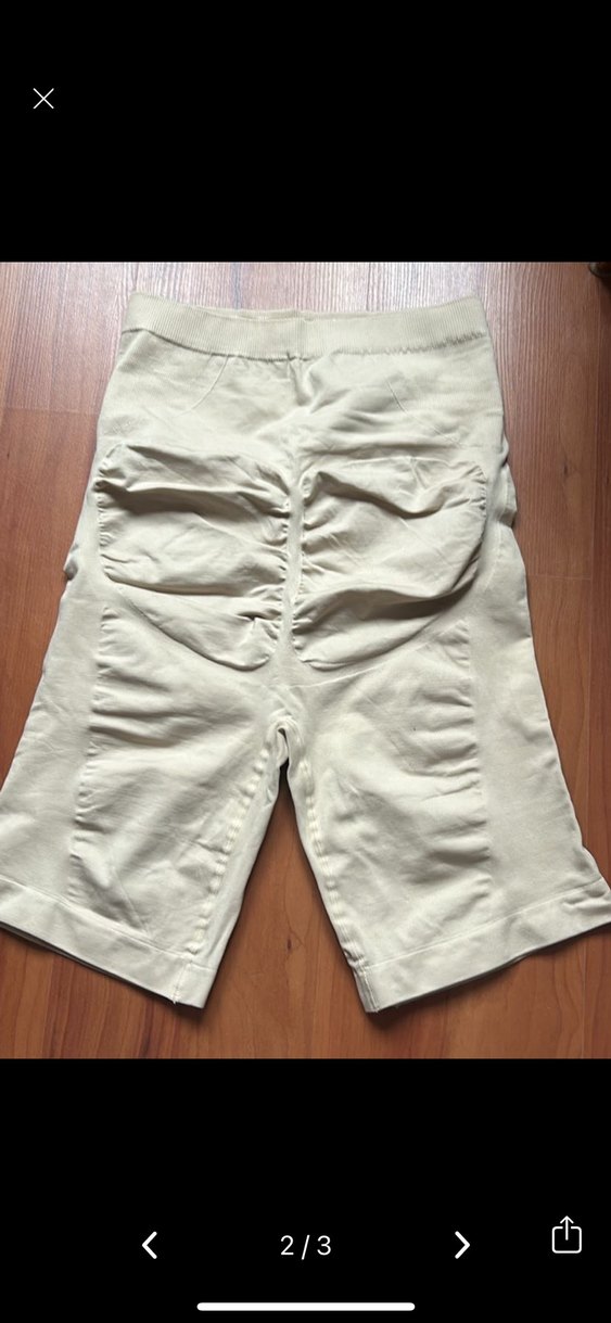 Bej Mini Hamile Şortu - Görsel 2