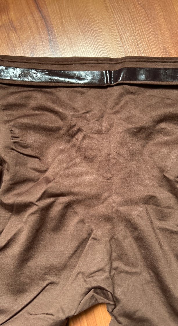 Kahverengi Kadın Tayt, Esnek ve Midi Boy - Görsel 2