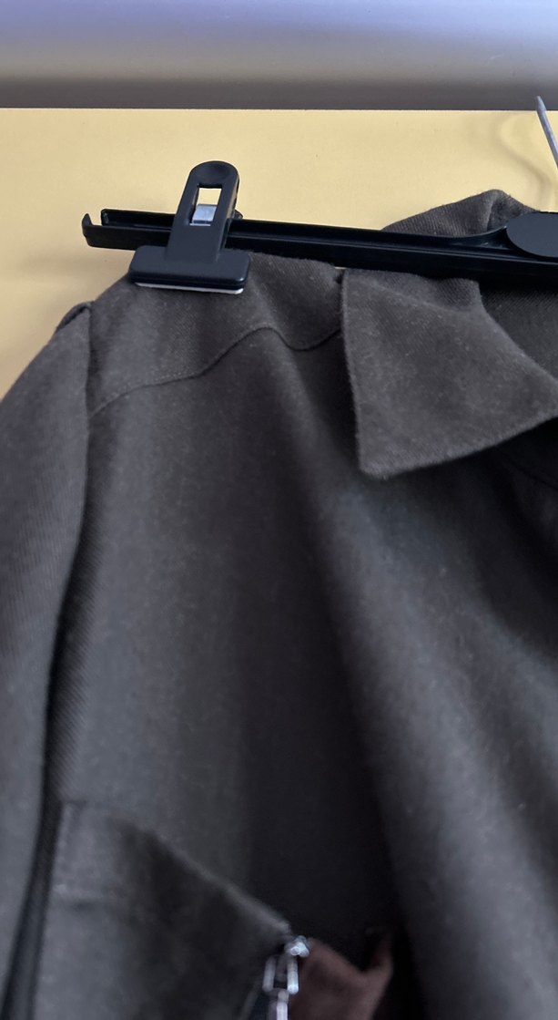 Kemerli Kadın Haki Süet Tunik - Görsel 3