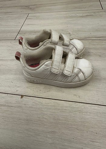 Kız Çocuk Beyaz Adidas ayakkabı  - Görsel 2