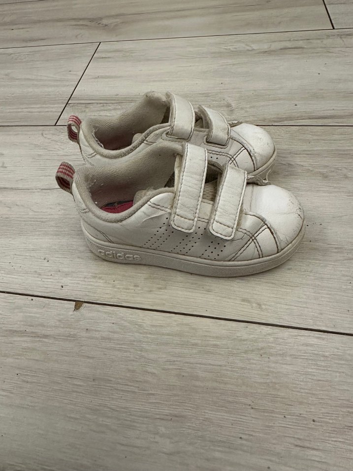 Kız Çocuk Beyaz Adidas ayakkabı  - Görsel 2