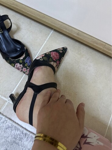 Bambi Kadın kısa topuk stiletto