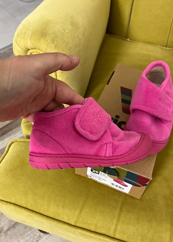 Kız Çocuk Pembe Sıcak Ev Terliği - Görsel 3