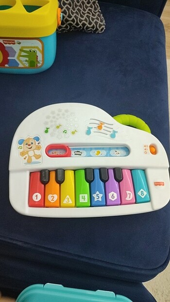 Temiz kullanılmış fisher price piano