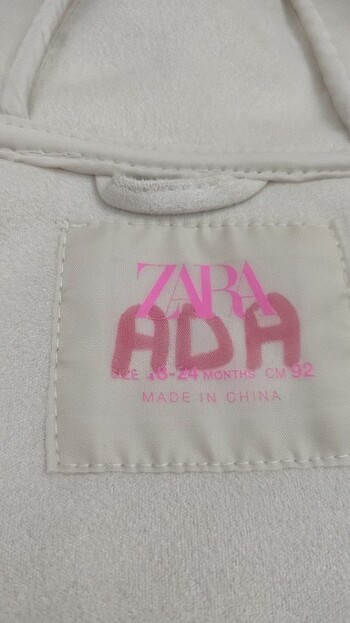 18-24 Ay Beden Zara mont 