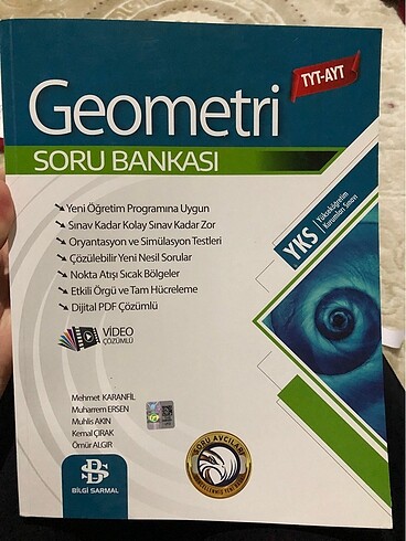 Bilgi Sarmal Tyt-Ayt Geometri soru bankası