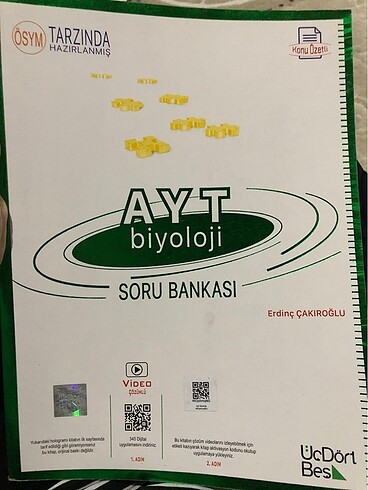 ÜçDörtBeş Ayt biyoloji
