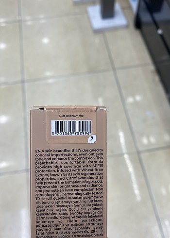 Note BB Krem SPF15 Bej Parlak - Görsel 3