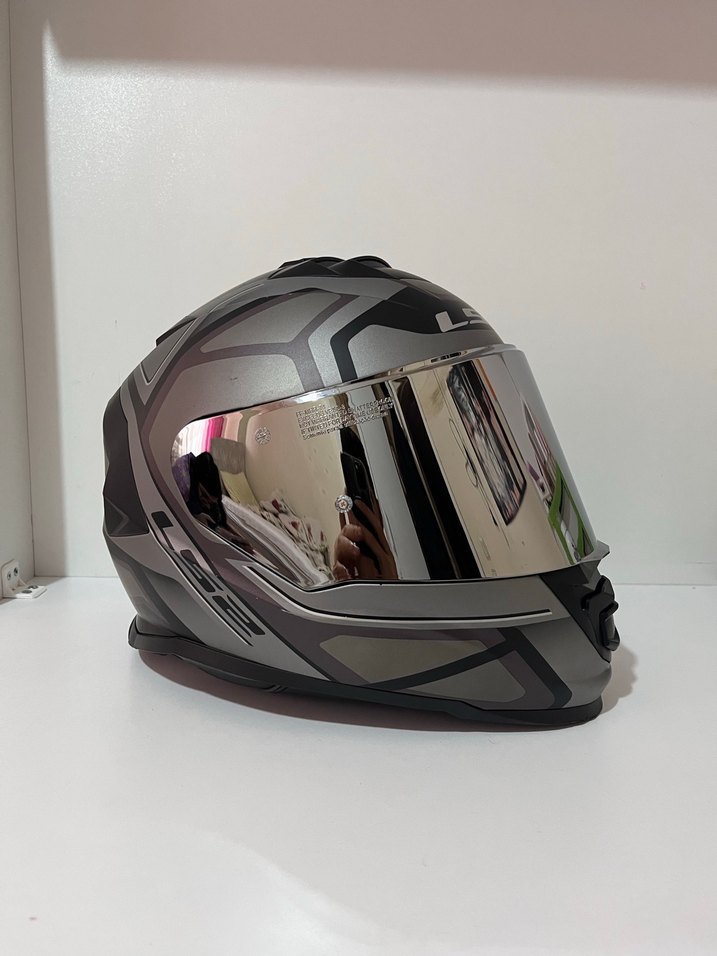 LS2 STORM 2 TİTANYUM S BEDEN - Görsel 4