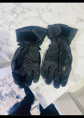 KARBONFİBER KORUMALI MOTOSİKLET ELDİVENİ - Görsel 3