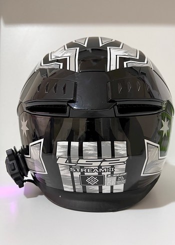 LS2 STREAM 2 GALDAM XL +İNTERCOM - Görsel 6