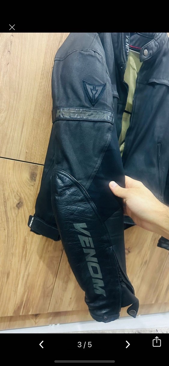 VENOM M BEDEN TEMİZ MOTORCU MONTU - Görsel 3