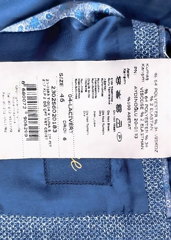 CENTONE MARKA SIFIR AYARINDA BLAZER CEKET - Görsel 4