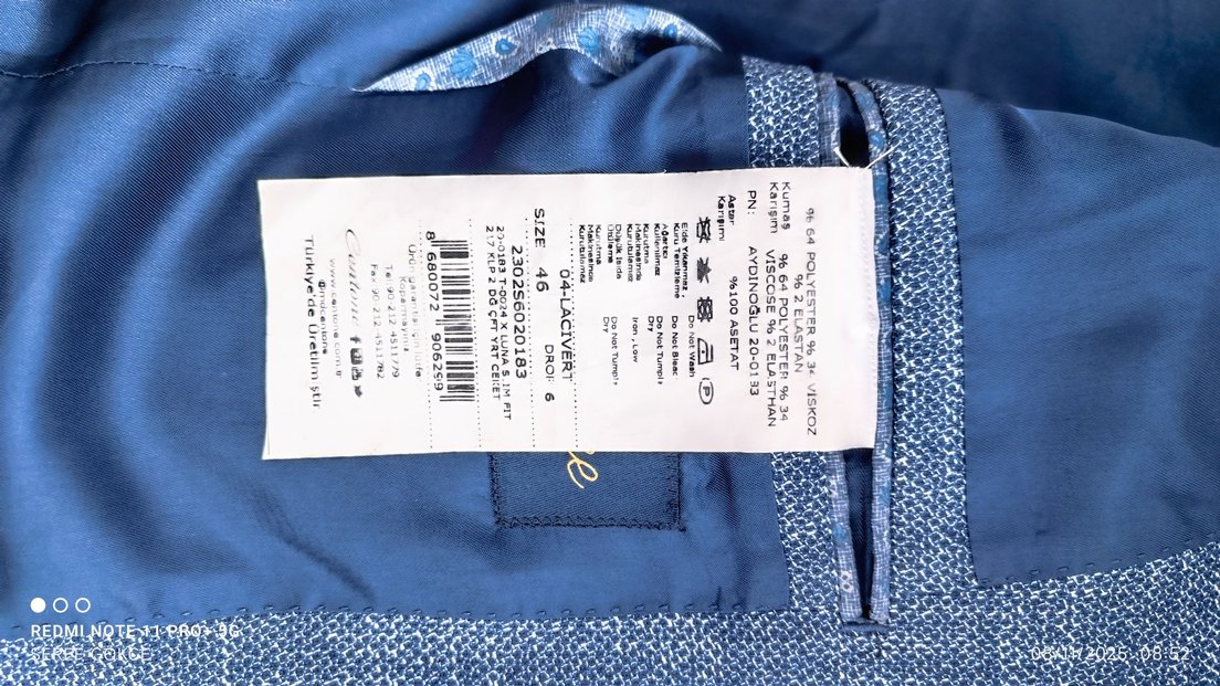 CENTONE MARKA SIFIR AYARINDA BLAZER CEKET - Görsel 4