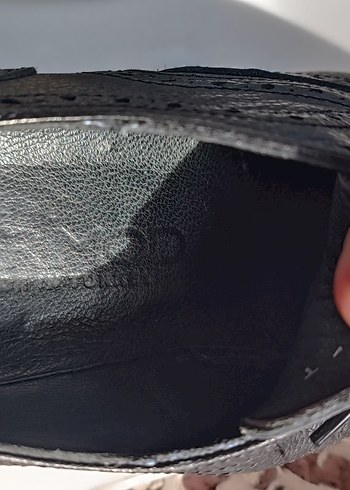 Klasik Siyah Deri Erkek Ayakkabı - Görsel 4