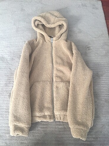 xl Beden camel Renk H&M Peluş Mont