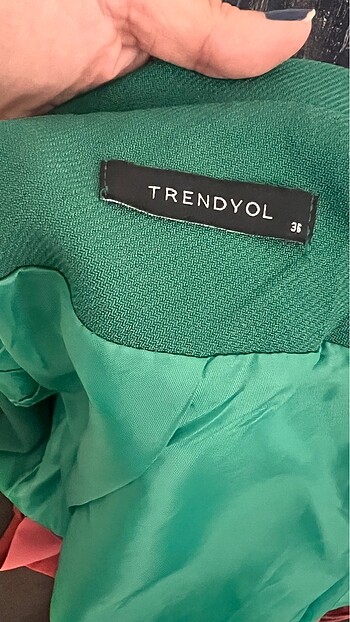Trendyol & Milla Yeşil Trendyol Ceket - S