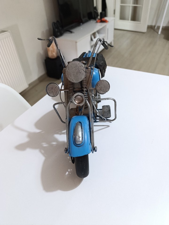 Retro el yapımı motorsiklet - Görsel 2