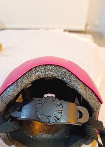 Pembe Decathlon Oxelo kask - Görsel 3