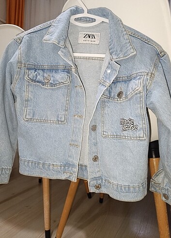 Zara Kız çocuk kot ceket