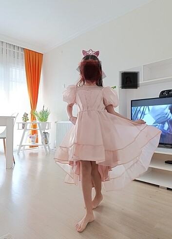 7 Yaş Beden Kız çocuk abiye