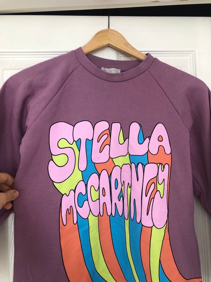 Pembe Uzun Kollu Baskılı Kız Sweatshirt — görsel 3/7