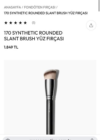 MAC Koyu Bej Makyaj Fırçası - Görsel 5