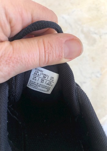 Siyah Spor Ayakkabısı - Görsel 8