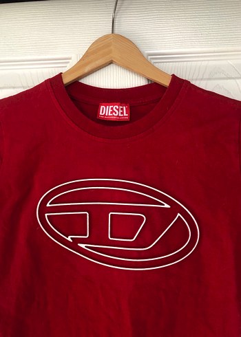 Kadın Kırmızı Kısa Kollu Baskılı Tişört - Görsel 3