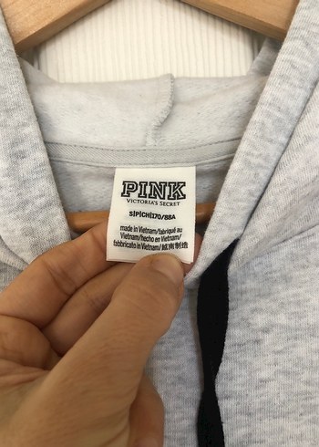 Gri Kapüşonlu Oversize Sweatshirt - Görsel 4