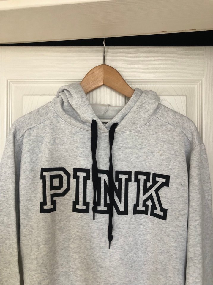 Gri Kapüşonlu Oversize Sweatshirt - Görsel 3