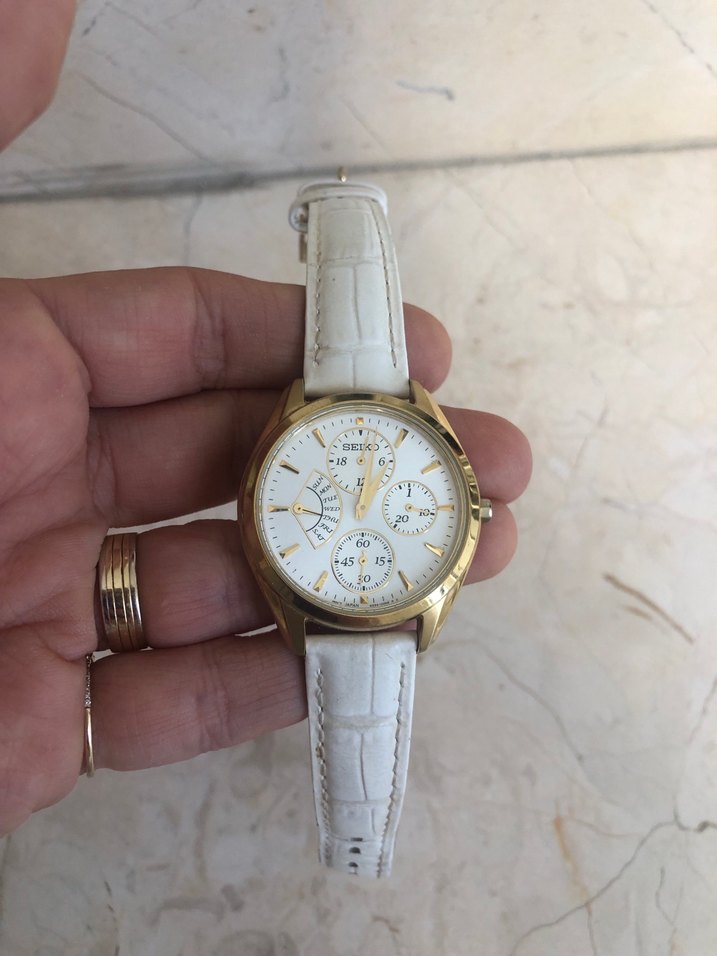 Seiko Modern Klasik Kol Saati Beyaz - Görsel 2