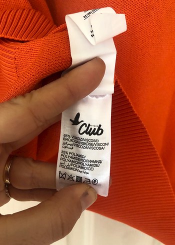 Renkli Desenli Triko Kadın Kazak - Görsel 6