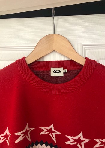 Desenli Örgü Kazak - Görsel 3