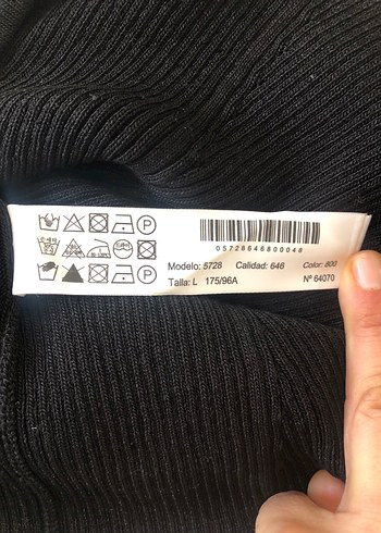 Kadın Siyah V Yaka Örme Büstiyer - Görsel 7