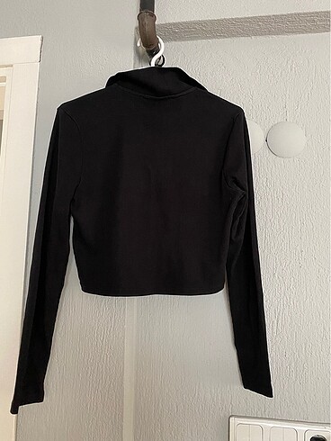 xl Beden siyah Renk Crop bluz