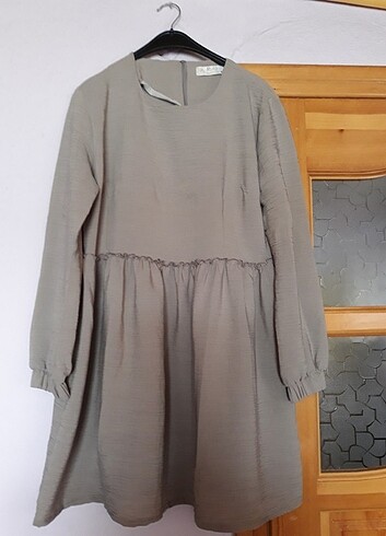 #coton gri 52beden sıfır tunik