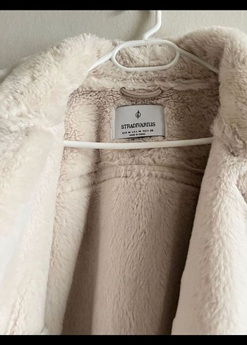 Bej Süet Mini Kürklü Kadın Ceket - Görsel 2