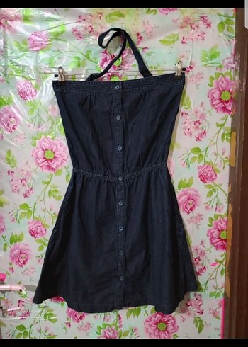 Levis Sik Siyah Mini Jean Elbise S Beden