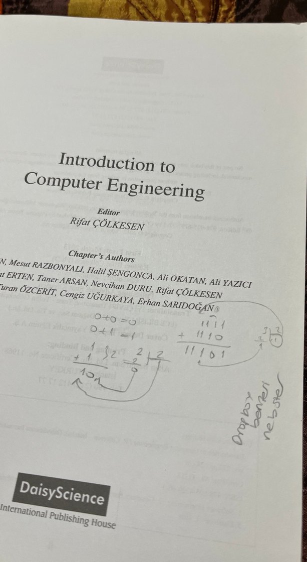 Bilgisayar Mühendisliğine Giriş - Ders Kitabı - Görsel 2