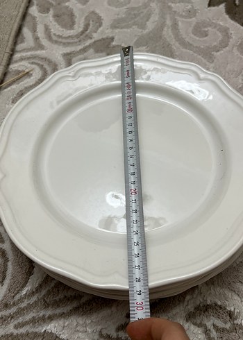 Diğer Beyaz Yemek Tabağı Seti