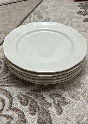 Beyaz Yemek Tabağı Seti