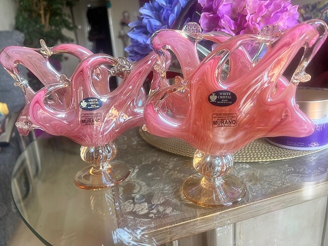 Murano kristal peçetelik
