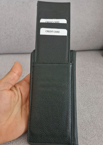 Siyah Deri Erkek Cüzdan ve Kartlık HALK BANK - Görsel 4