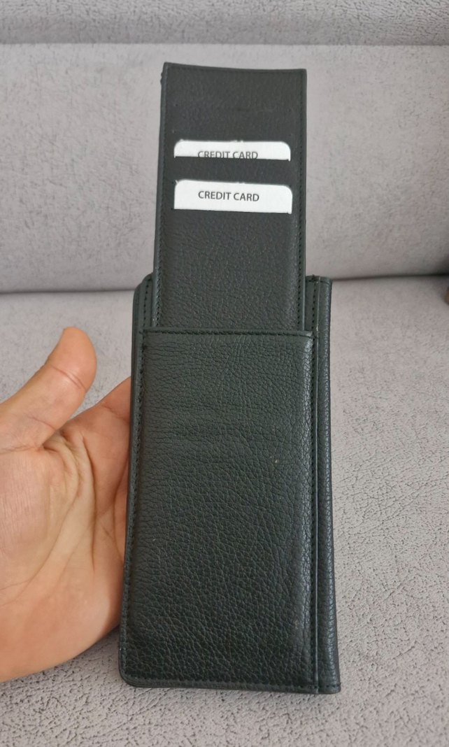 Siyah Deri Erkek Cüzdan ve Kartlık HALK BANK - Görsel 4