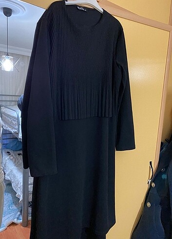 m Beden siyah Renk Uzun tertemizdir elbise 