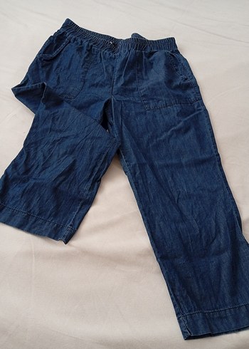 Mavi kot Denim Kadın Bol Kesim Pantolon