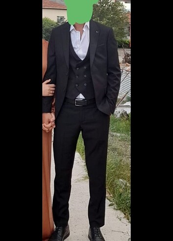 Beden siyah Renk Takım Elbise erkek