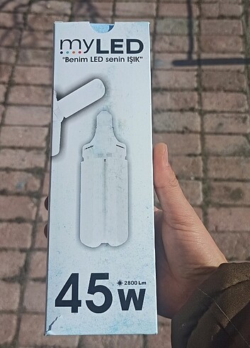 Diğer 3 kanatlı pervane LED ampul 45 watt